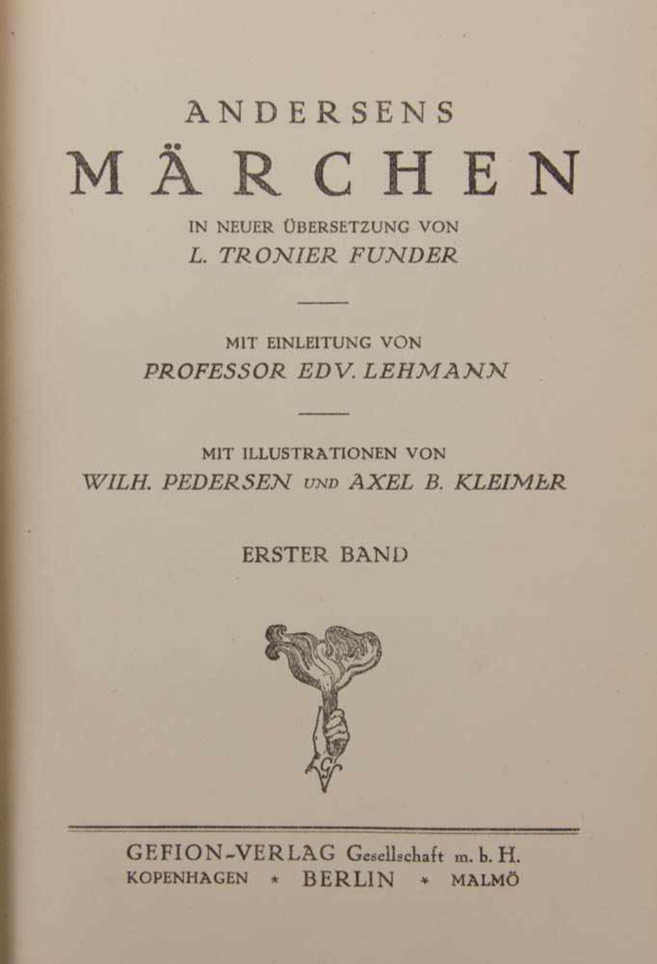 HANS CHRISTIAN ANDERSEN, Mächen, Bnd. 1-4, Deutschland 20. JhSehr guter Zustand.13 x 19 cm - Bild 4 aus 4