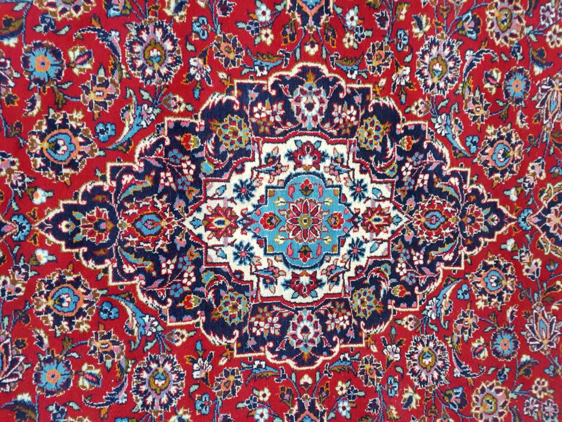 KESHAN, Wolle auf Wolle, Iran 70er Jahre345 x 248 cm - Image 3 of 4