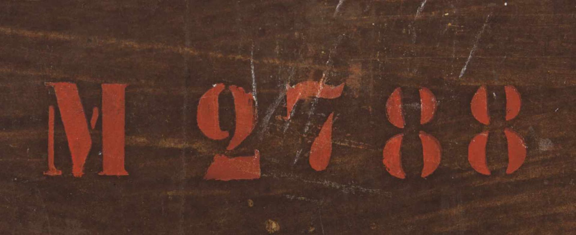 CHRISTIAN MALI: GRAUGÄNSE, Öl auf Holzplatte, Nachlassstempel, 1880er-JahreChristian Friedrich - Image 4 of 4
