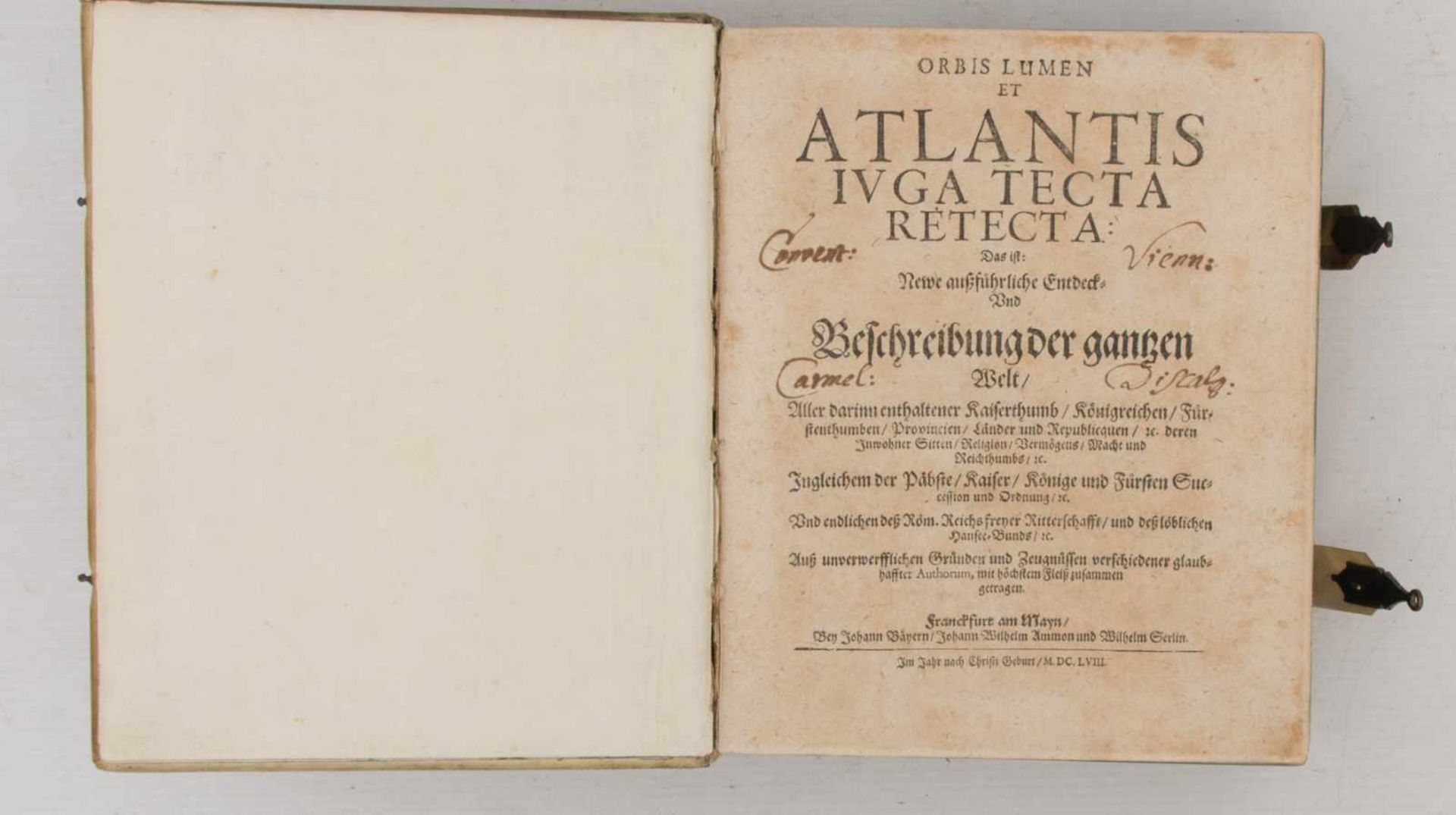 KONVOLUT 6 SACHBÜCHER, Papier gebunden in Leder, 17.-19. Jahrhundert Überwiegend Rechtsfachbücher, - Image 3 of 17