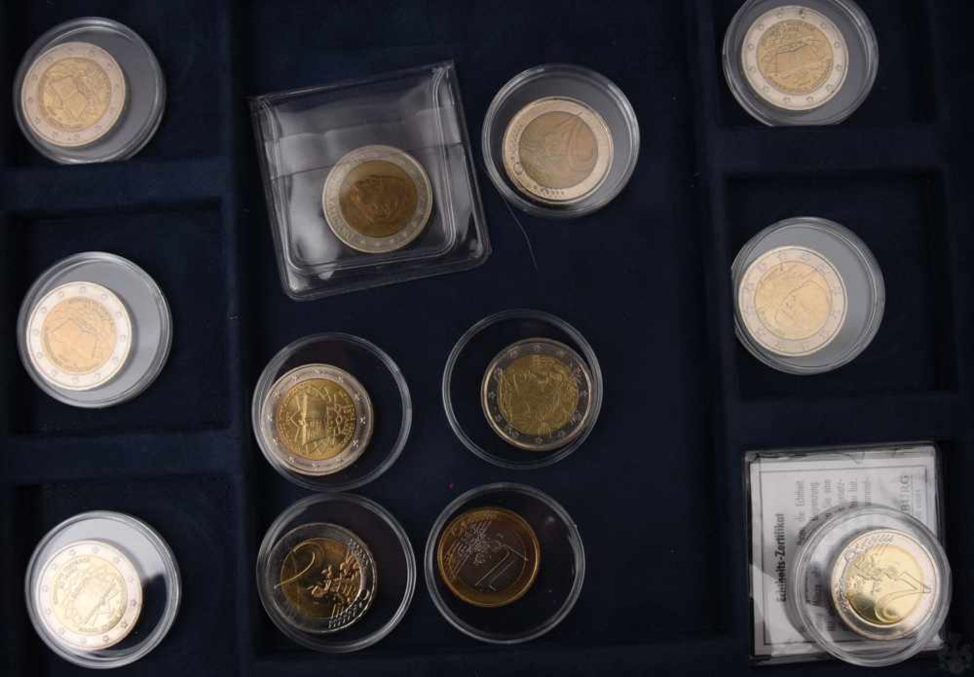 MÜNZEN, Konvolut, DM-Münzen und Euro Münzen (17) Set bestehend aus Erinnerungsmünzen zur Deutschen - Bild 3 aus 6