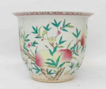 BODENVASE, Tianquiping Stil, China, wohl 19. Jhd.China, wohl Qing dynasty, Guangxu Periode (1875-