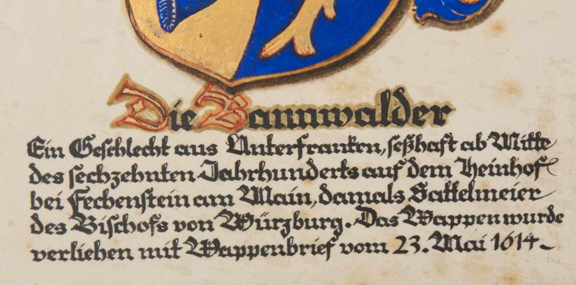 MONOGRAMMIST, Ahnentryptichon der Bannwalder und Abendlied des Meister Johans, Holz/Papier/ - Bild 9 aus 15