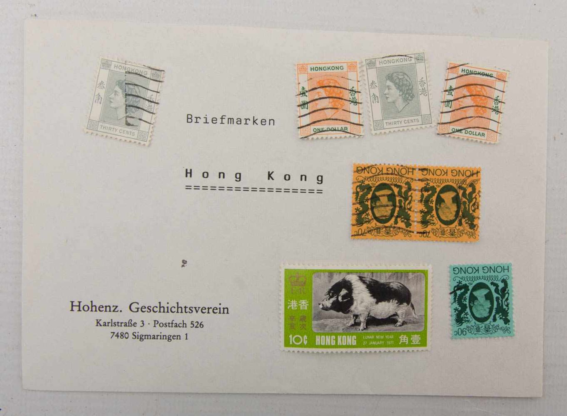 KONV. INTERNATIONALE BRIEFMARKENSAMMLUNG, 20. JhNach Ländern in Umschlägen aufbewahrte - Bild 6 aus 11