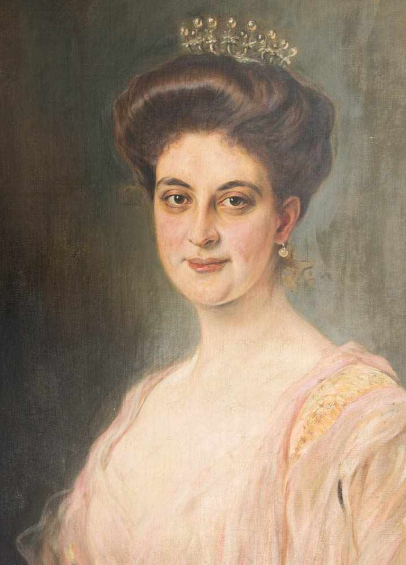 PORTRAIT DER MARIA PAWLOWNA ROMANOWA- PRINZESSIN VON SCHWEDEN, Öl/Leinwand, 1905 - 10.Portrait der - Bild 3 aus 8