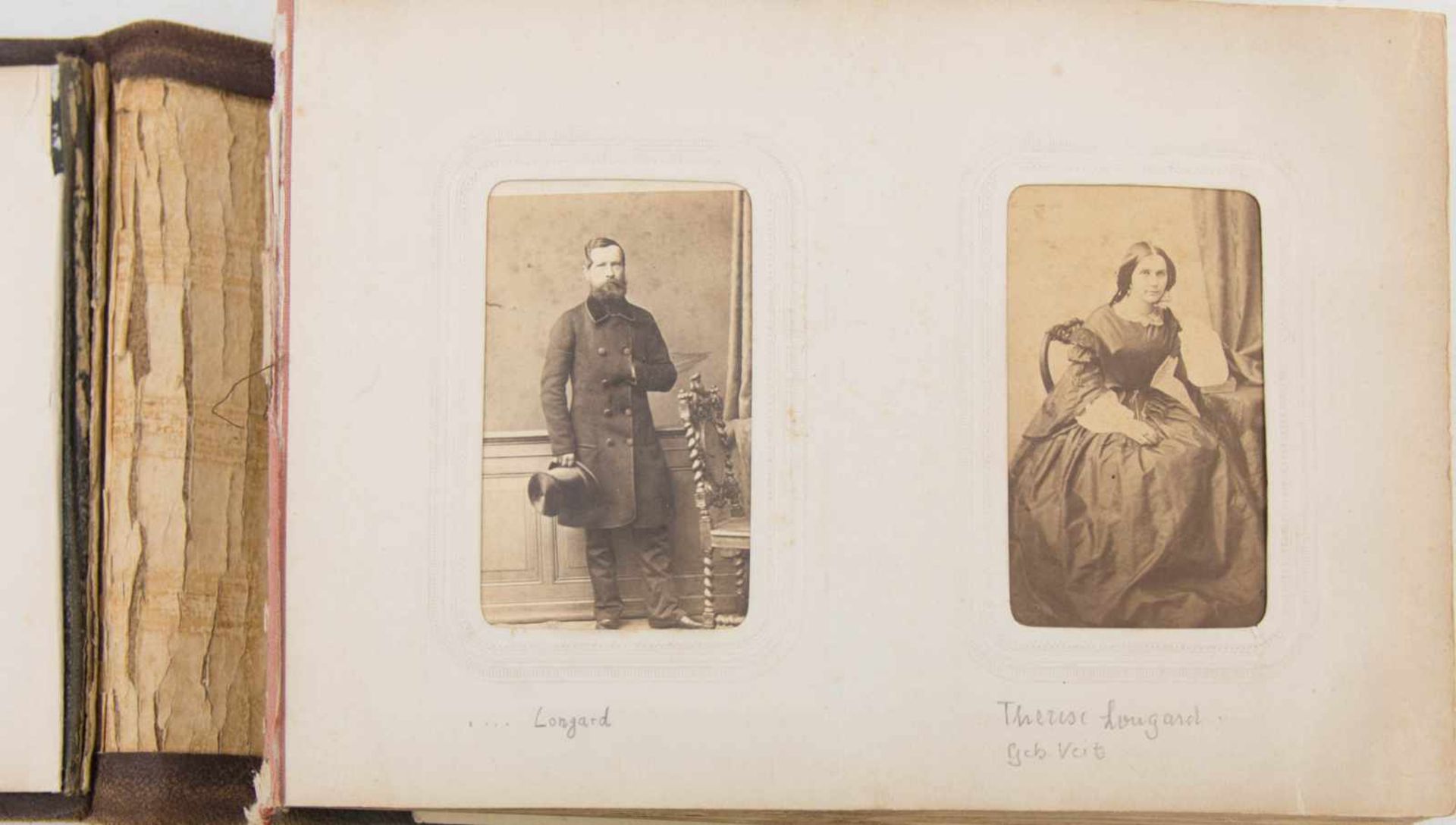 FOTOALBUM DER MENDELSON NACHFAHREN, Deutschland, 19./20. Jh.23 x 17 cm - Image 2 of 5