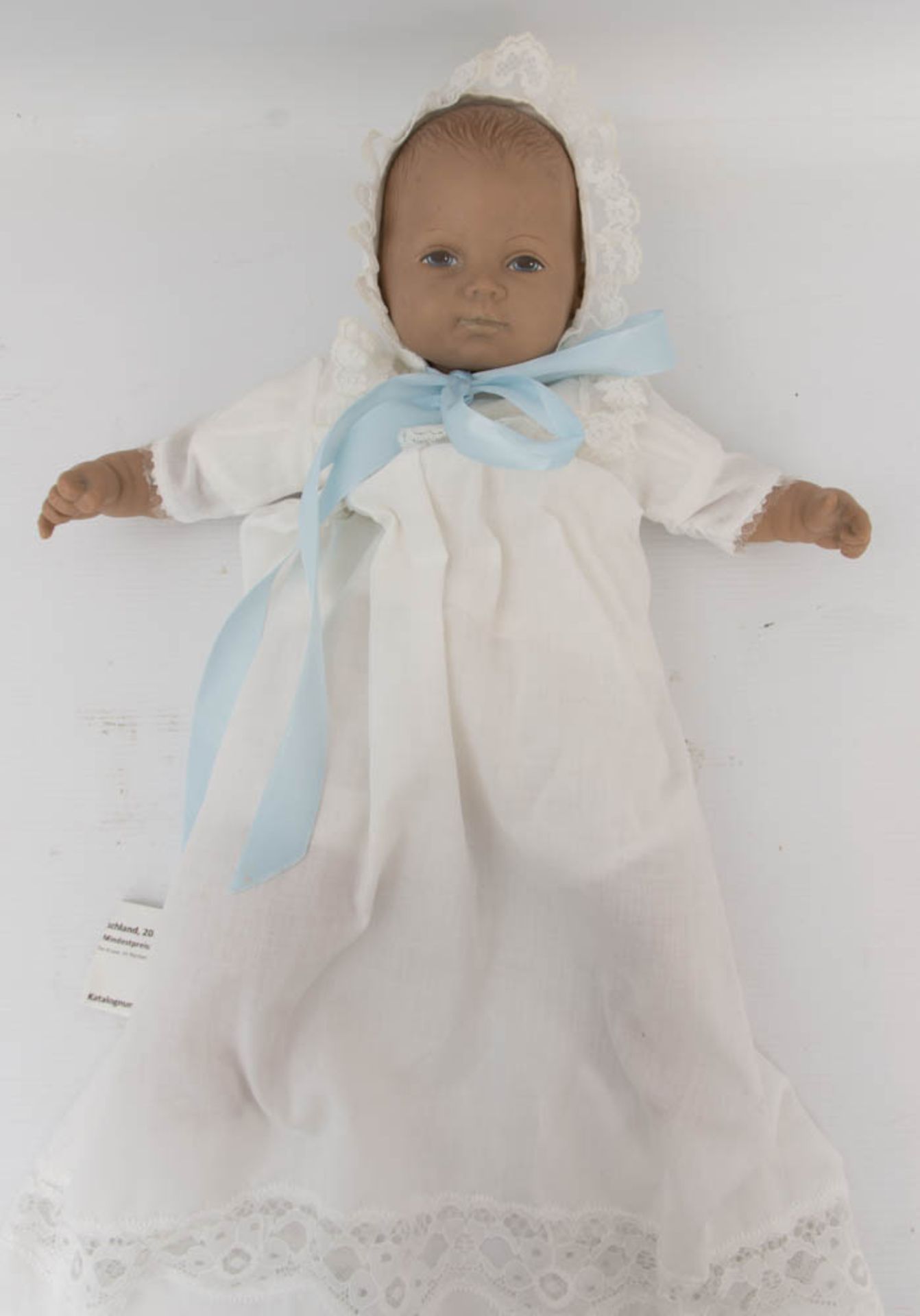 KINDERPUPPE, Heidi, Kunststoff/Leinen,Deutschland, 20. Jh.Sehr gut erhaltene Kinderpuppe nach