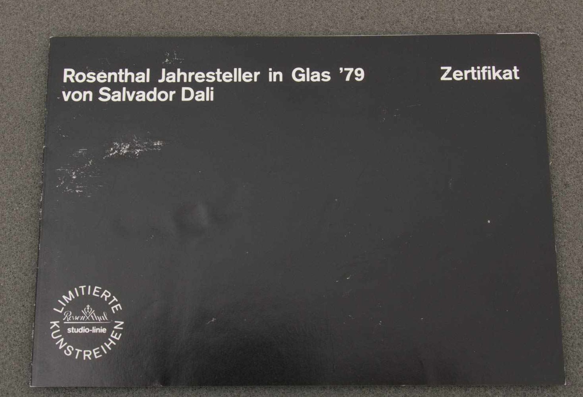 JAHRESTELLER DALI 1979, Rosenthal Studion Line.Limitierte Auflage 3000/0419. Originalkarton und - Bild 5 aus 6