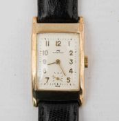 IWC SCHAFFHAUSEN, Damen-Armbanduhr, Mechanisch-Handaufzug, no. 967090.Gehäuse 585er Gold.23 mm