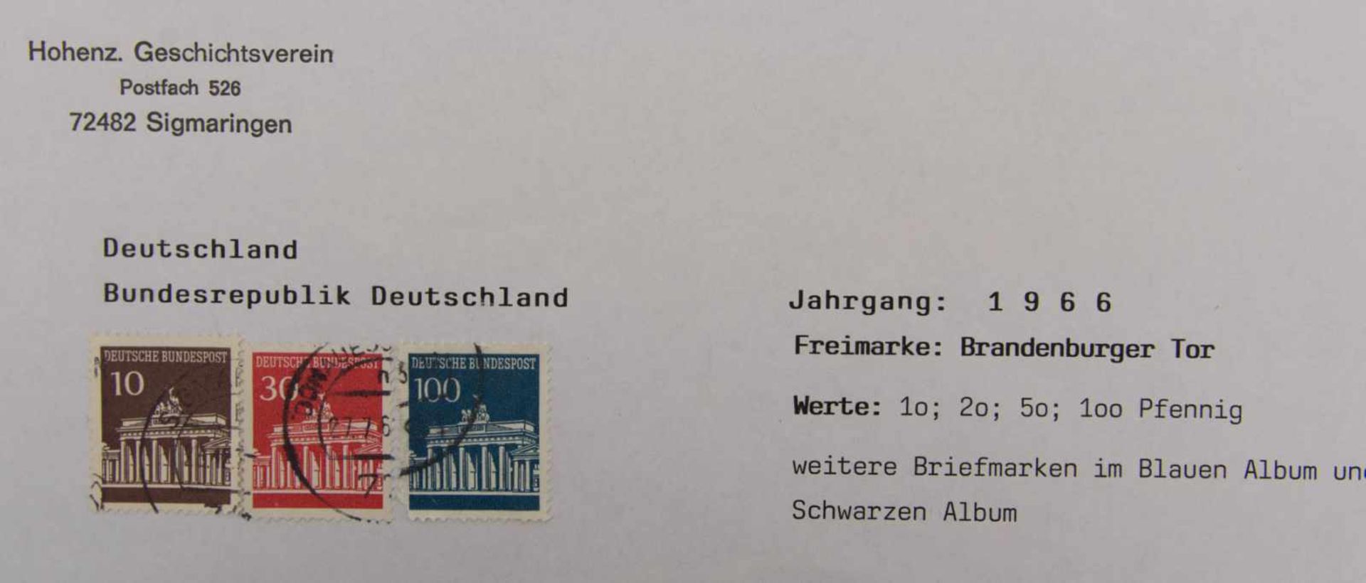 KONV. DEUTSCHER BRIEFMARKEN, Deutschland, 1945-1990.Nach Besatzungszonen in Umschlägen aufbewahrte - Bild 11 aus 29