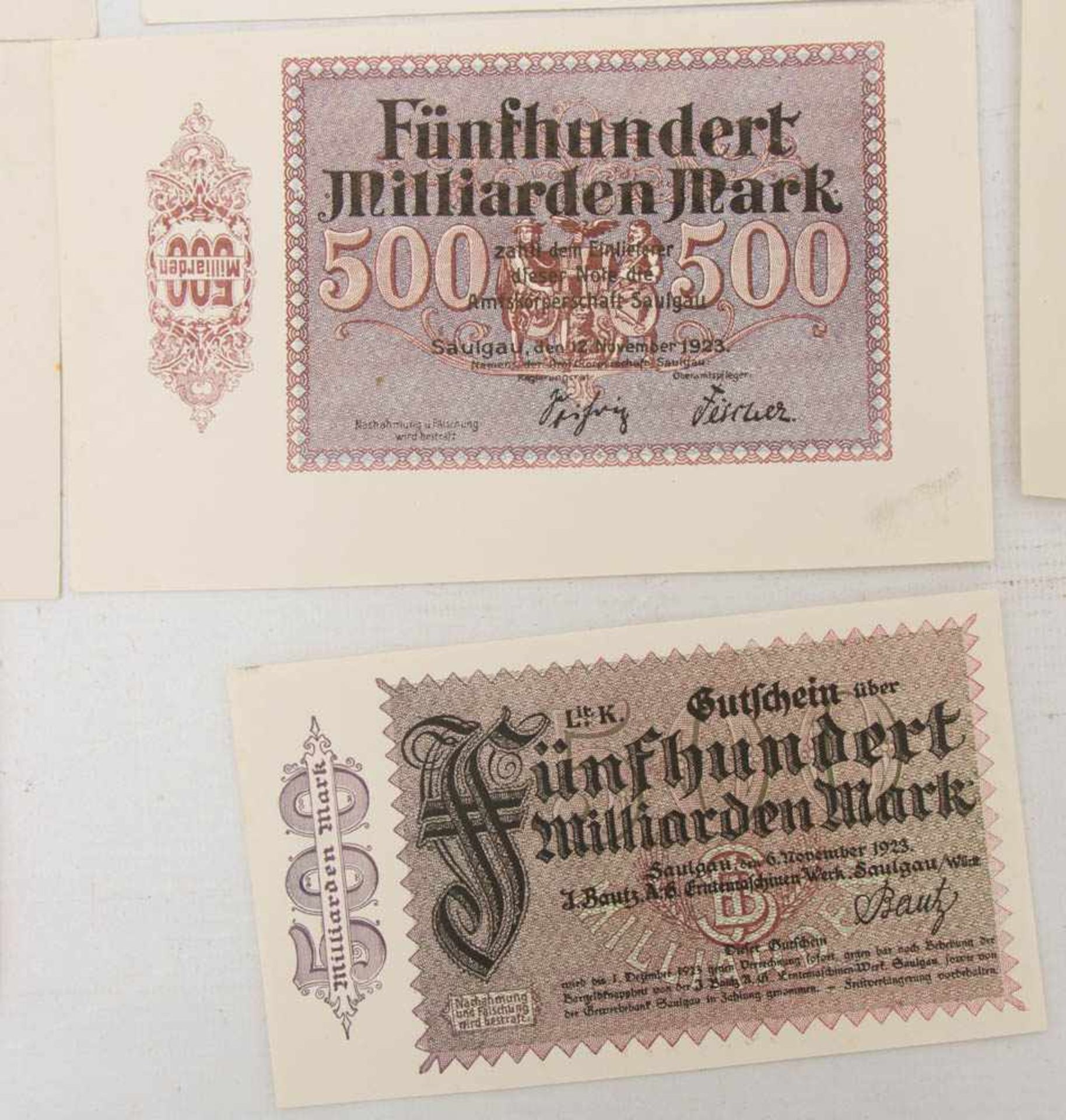 KONV. ALTE REICHSBANKNOTEN/DARLEHENSSCHEINE UND NOTGELD, Deutschland, anfang 20. Jh. - Bild 13 aus 16