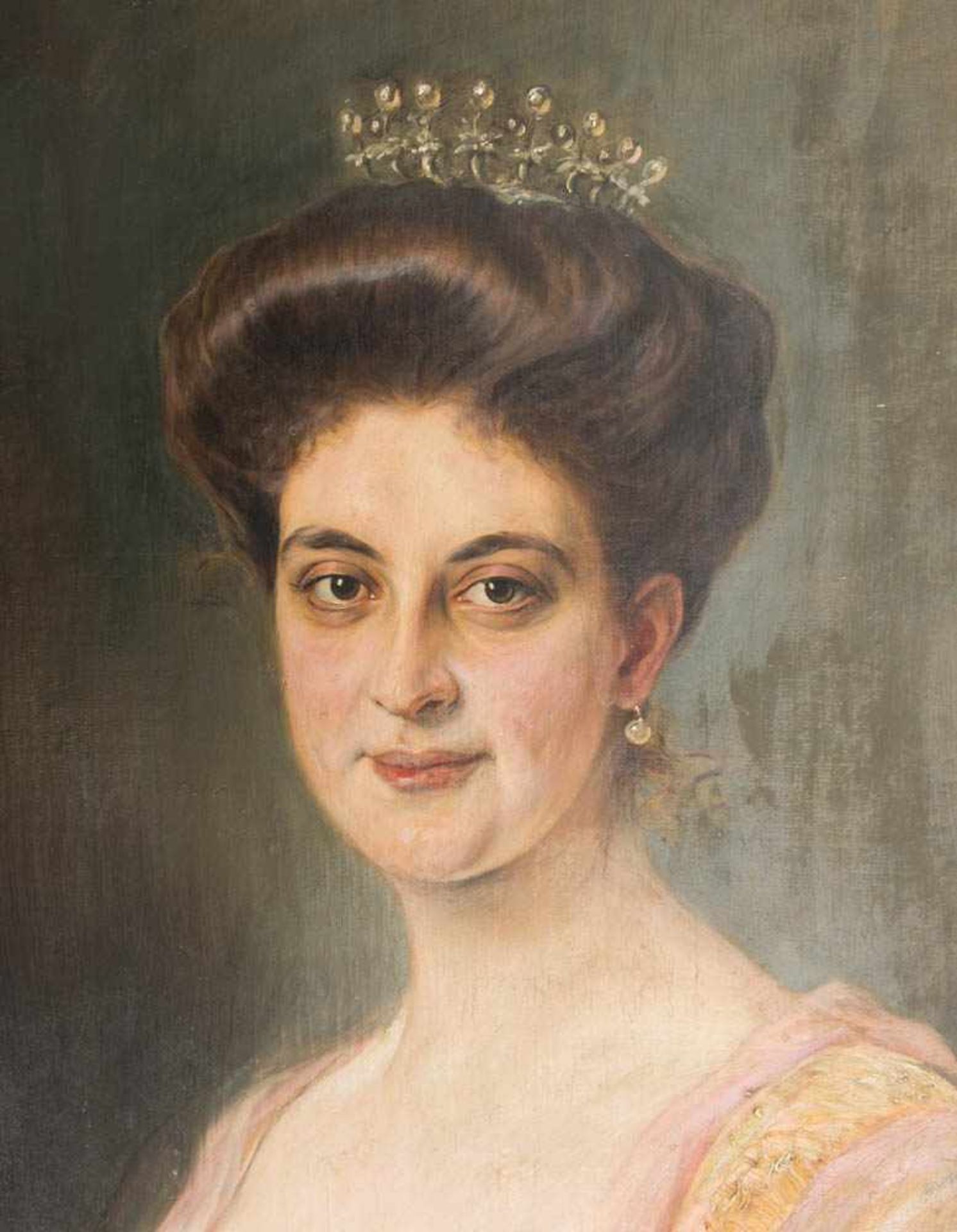 PORTRAIT DER MARIA PAWLOWNA ROMANOWA- PRINZESSIN VON SCHWEDEN, Öl/Leinwand, 1905 - 10.Portrait der - Bild 2 aus 8