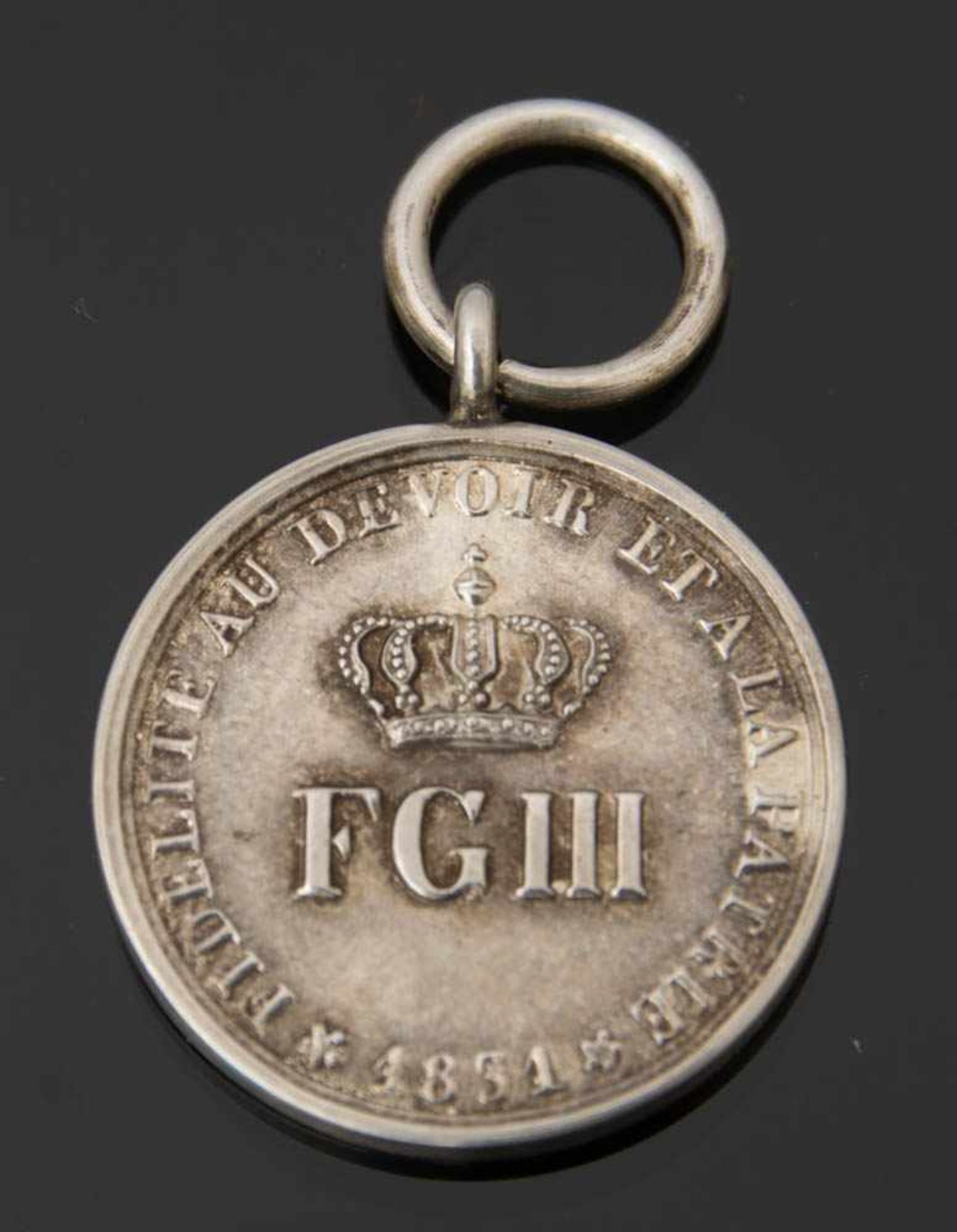NEUFCHATELER MEDAILLE 1832, Silber.Diese Medaille wurde von König Friedrich Wilhelm III. zum
