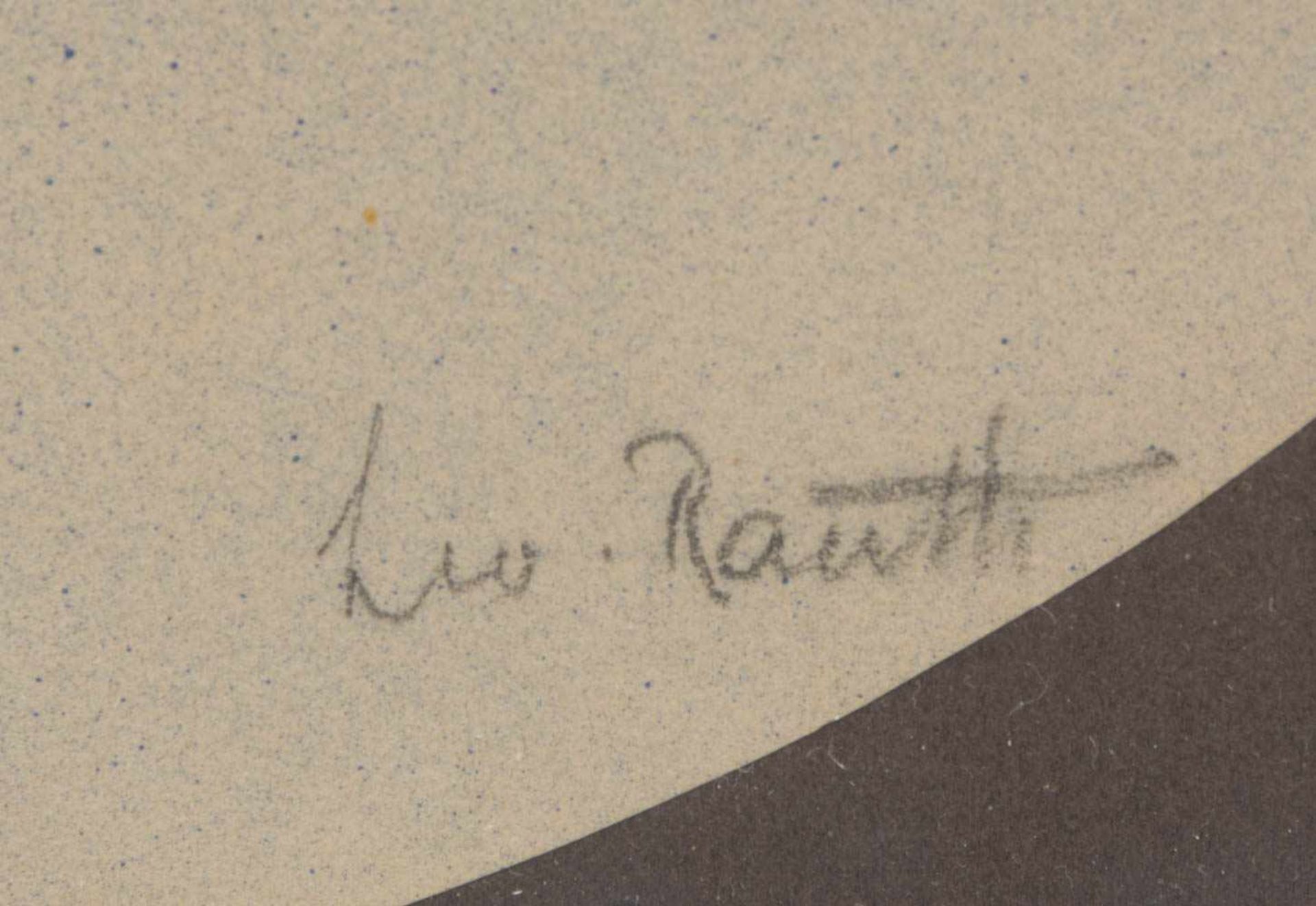 LEO RAUTH, Tennisspieler, Tusche auf Papier, Deutschland, 1908.Leo Rauth (1884-1913), Das Rund - Bild 3 aus 3