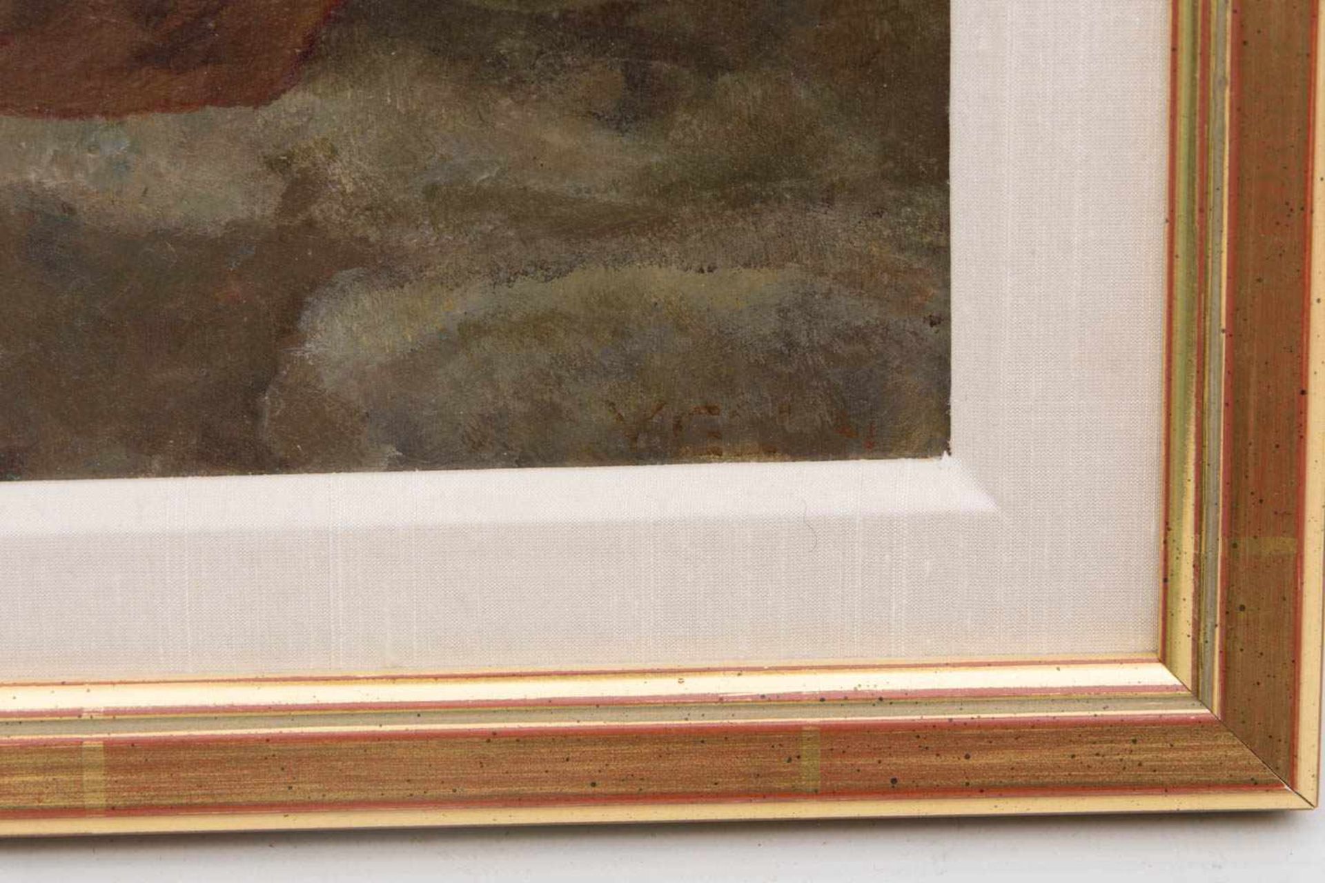 RUDOLF YELIN, Beduine, Öl/Platte, Deutschland 20.Jh.Gerahmt und in gutem Zustand.32 x 40 cm o.R.41 x - Bild 2 aus 4