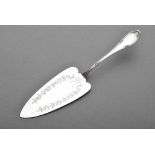 Jugendstil Tortenheber "Rosen", Koch & Bergfeld, Silber 800, 82g, L. 25cmJugendstil cake server ''