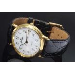 GG 750 BULOVA Armbanduhr, Automatic, weißes Zifferblatt, Datumsanzeige, gr. Sekunde, schwarzes