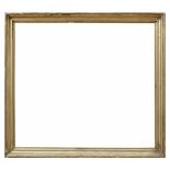 Vergoldete Berliner Leiste, 19.Jh., AM 53x58cm, FM 47x52cm, kl. Def.Berlin frame, gilded, 19th