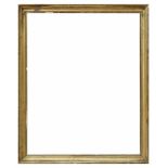 Goldene Berliner Leiste, 19.Jh., AM 73x60cm, FM 67x52cm, etwas def.Golden Berlin frame, 19th