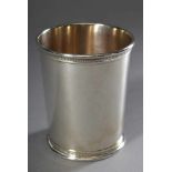 Becher mit Relieffries, Perlmuster, Reed & Barton, Silber 925, 147g, H. 9.5cmMug with relief frieze,