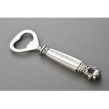 Georg Jensen Flaschenöffner "Konge", Silber 925, nach 1945, L. 12cmGeorg Jensen bottle opener ''