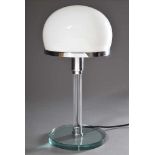 Bauhaus Lampe, Entw.: Wilhelm Wagenfeld/Carl Jacob Jucker, 1923, Herst. Imago dp/Italy, im Ring