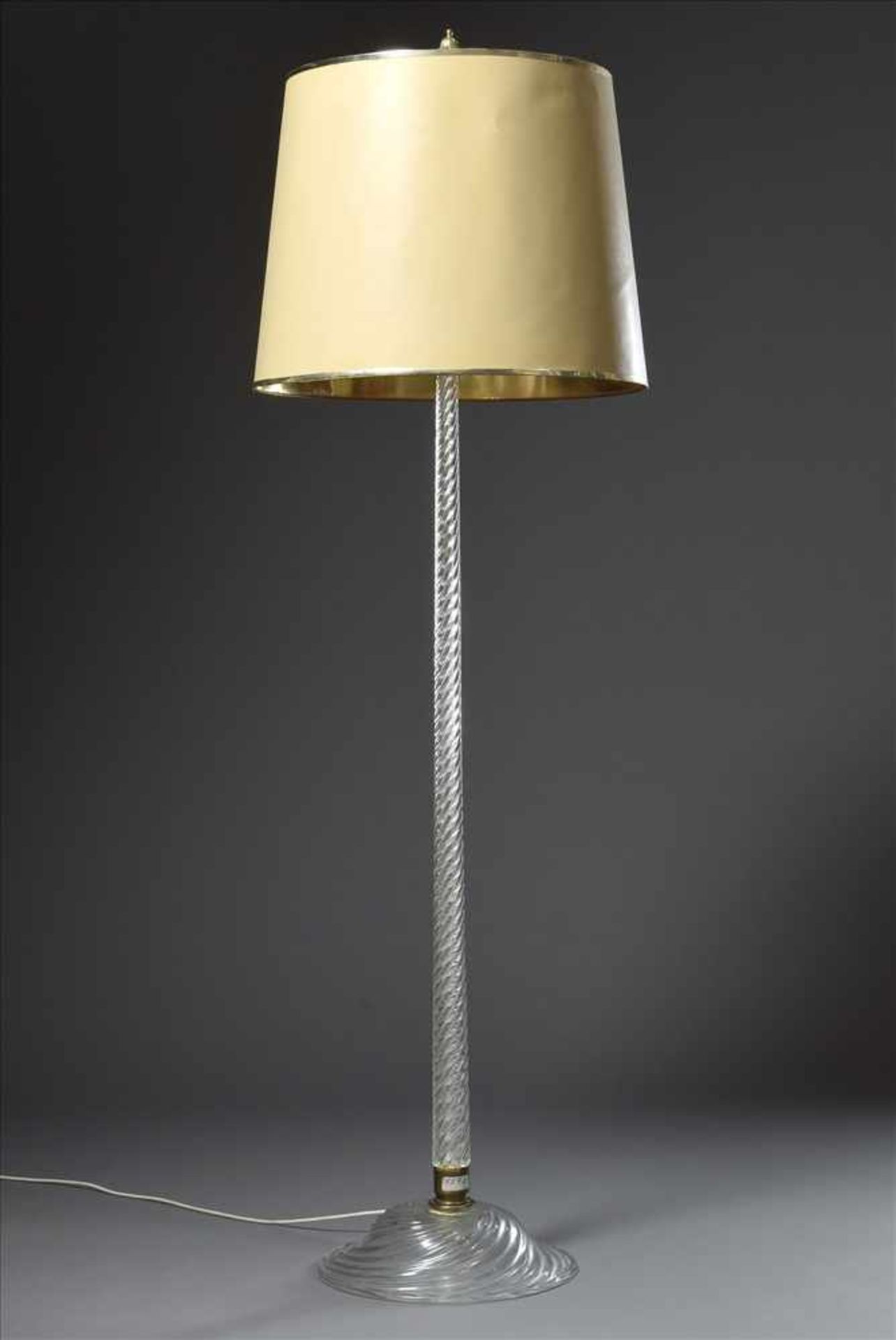 Murano Glas Stehlampenfuß, H. 180cmMurano Glass floor lamp base, h. 180cm