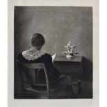 Ilsted, Peter Vilhelm (1861-1933) "Lesende Frau" 1925, Lithographie, u.l. sign., u.r. num. 114/
