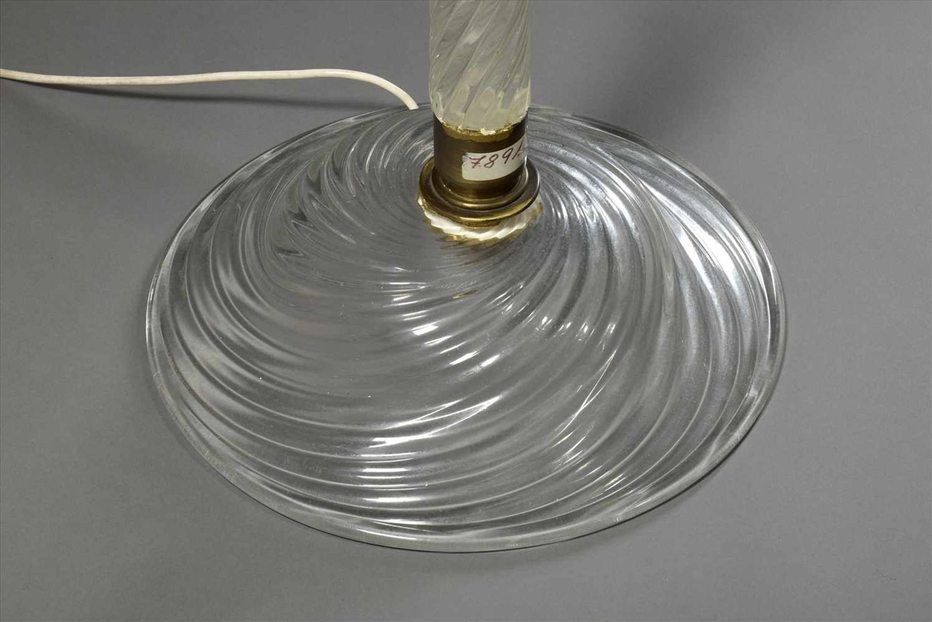 Murano Glas Stehlampenfuß, H. 180cmMurano Glass floor lamp base, h. 180cm - Bild 2 aus 4