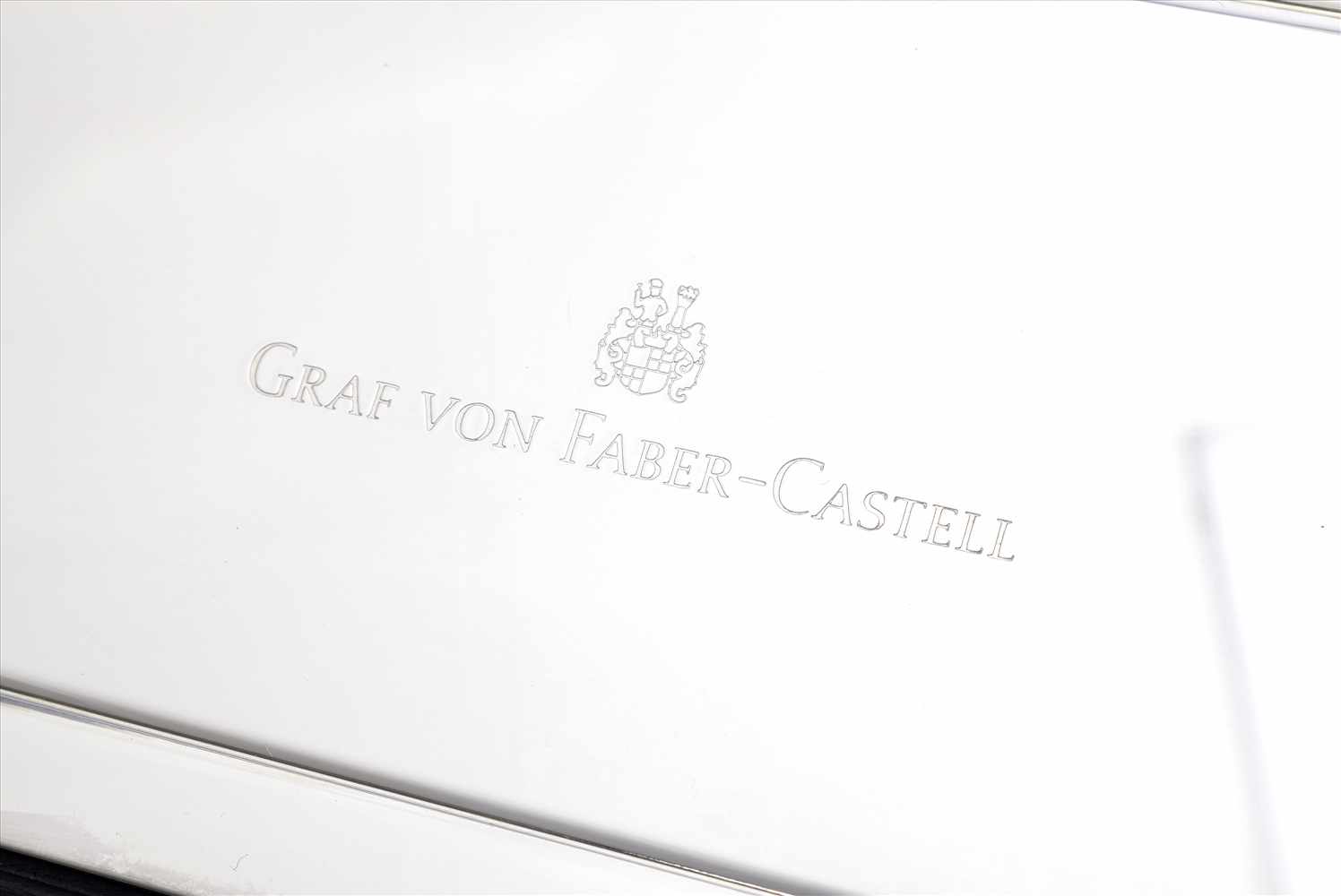 Kassette mit Faber Castell Taschenbleistiften, Nr. 1, schwarz, in Original Box, mit Zertifikat, 25, - Image 5 of 5
