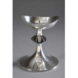 Midcentury Kerzenständer, Bruckmann & Söhne, Silber 925, 300g, H. 14,5cmMidcentury candle holder,