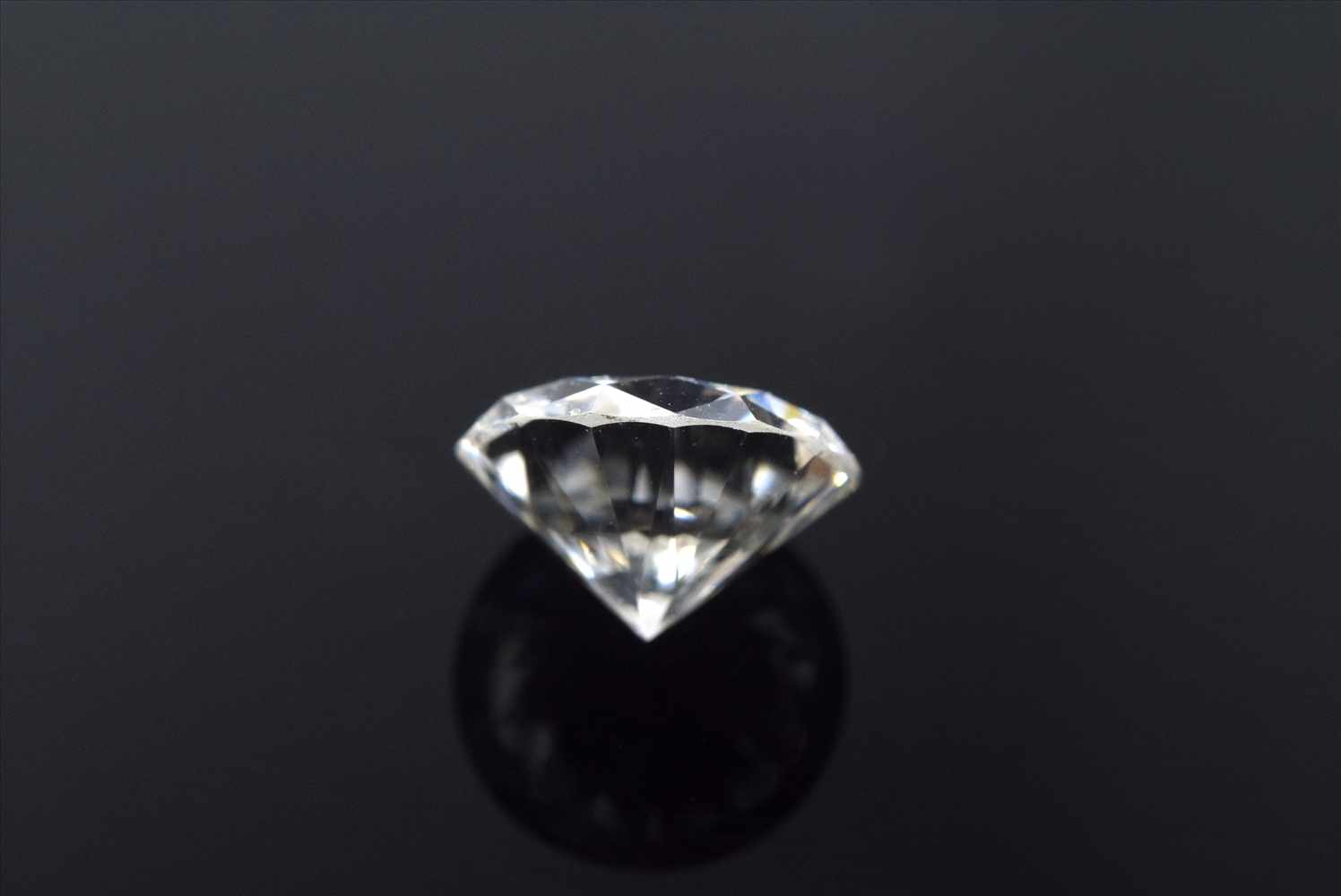 Ungefasster Diamant im Brillantschliff, ca. 1.25ct/TW/VVS1, 7,0x6,97x4,13mm, Expertise Elisabeth - Image 3 of 4