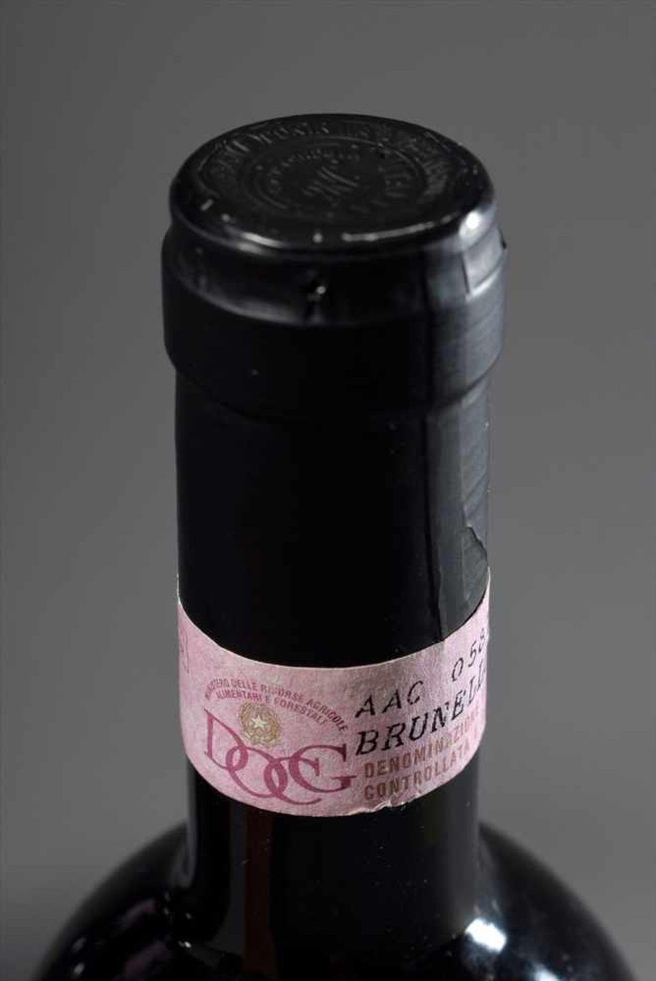 3 Flaschen Rotwein "Brunello die Montalcino, Tentuto Silvio Nardi", 1993, Erzeugerabfüllung, enthält - Image 3 of 4