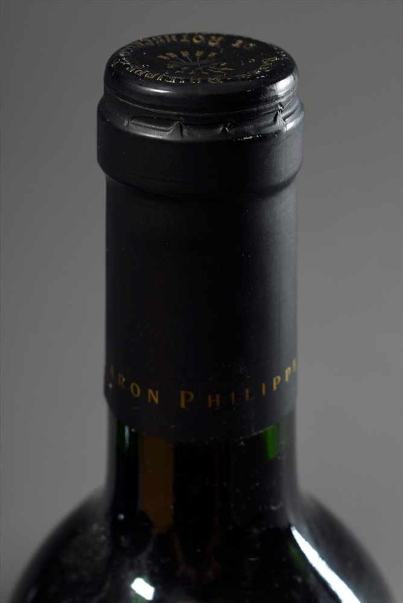3 Flaschen Rotwein "Baron Philippe de Rothschild, La Bélière, Bordeaux", 1995, Schlossabfüllung, - Bild 3 aus 3