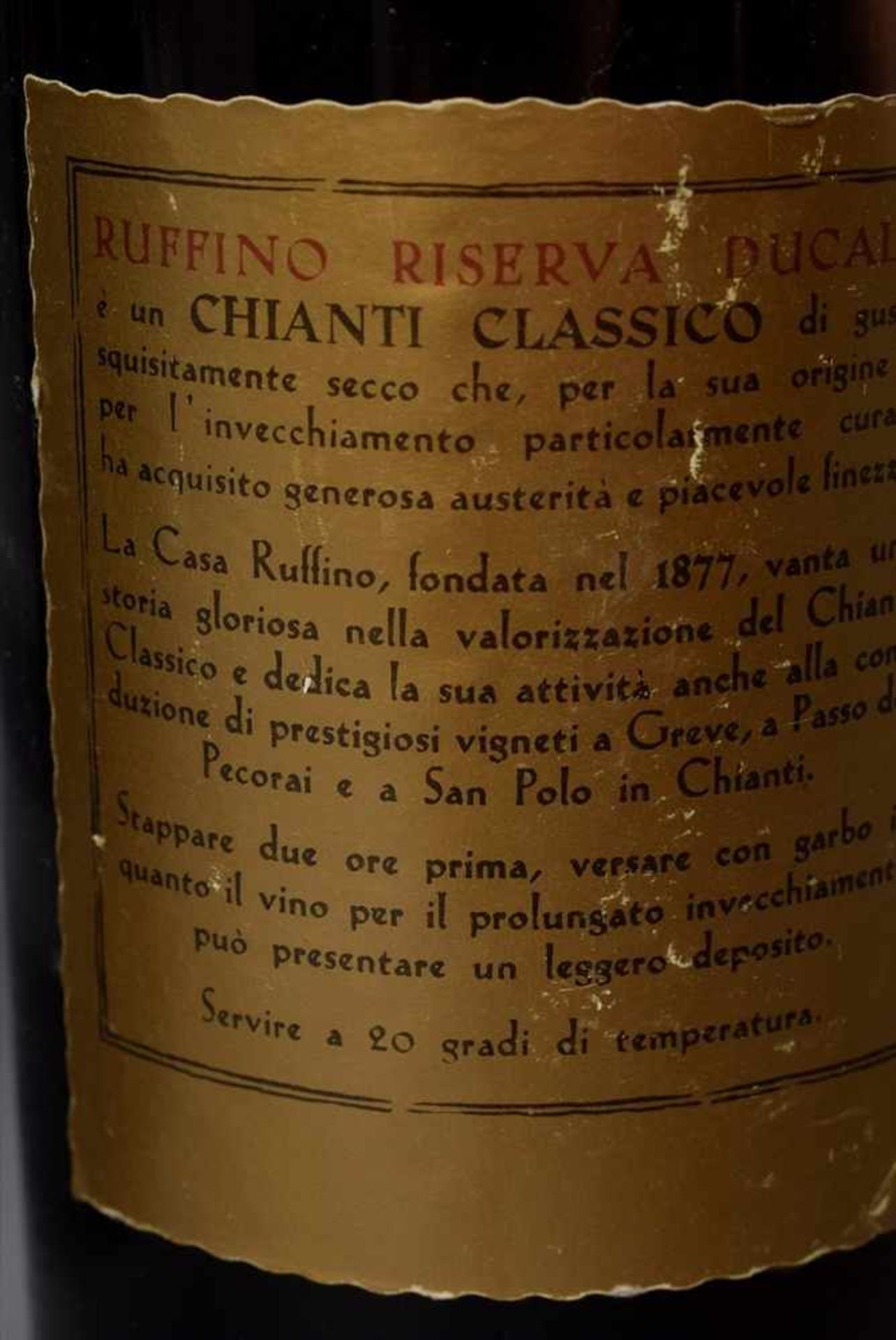 3 Diverse Rotweine: 2 Flaschen "Ruffino, Riserva Ducale, Chianti Classico", 1979/1980, Flasche " - Image 6 of 6