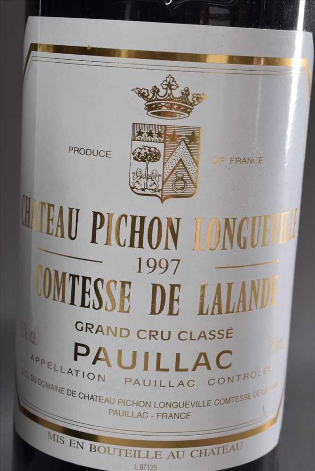 3 Diverse Rotweine: 2 Flaschen "Château Pichon Longueville Comtesse de Lallande, Grand Cru Classe, - Image 2 of 3