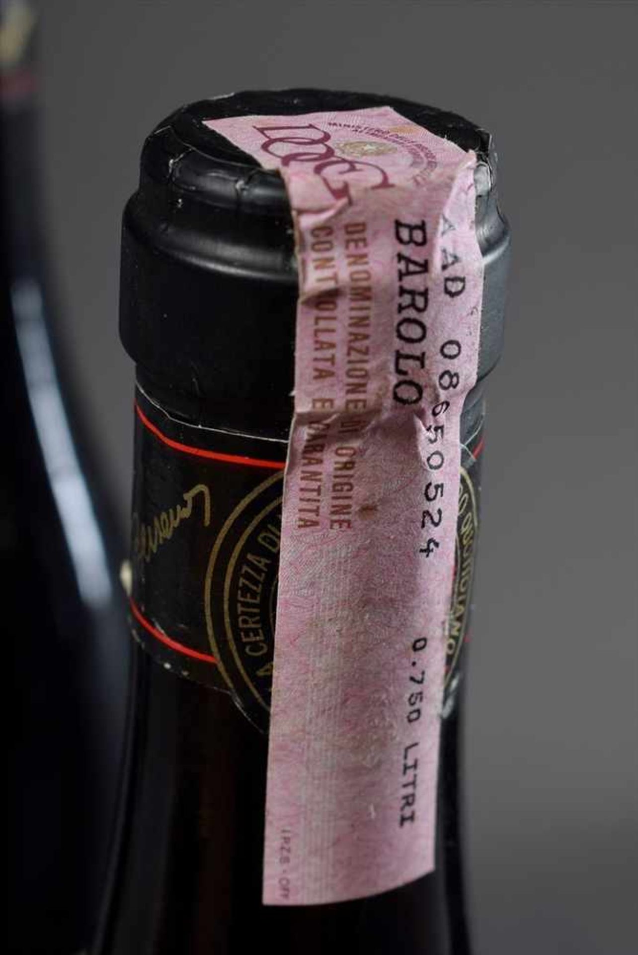 4 Flaschen Rotwein "Barolo, Bersano", 1993, enthält Sulfite4 Flaschen Rotwein "Barolo, Bersano", - Image 3 of 4