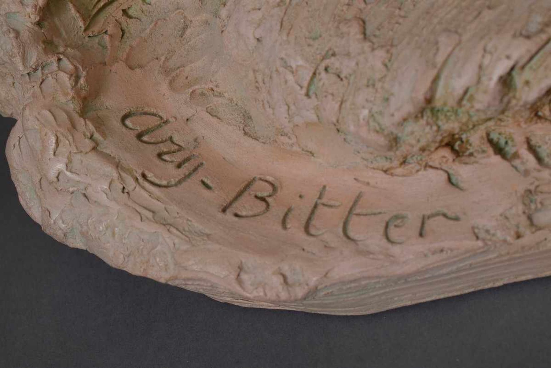 Ary-Bitter, Jean (1883-1973) "Liegender Akt", Terracotta, an der Plinthe sign., 95x38cmAry-Bitter, - Bild 4 aus 6