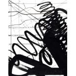 Sonderborg, Kurt Rudolf H. (1923-2008) "Spirale " 1989, Tusche/Papier, u.r. sign./dat.,