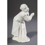Nymphenburg Porzellan Figur "Chinese", weiß, nach einem Entwurf von Franz Anton Bustelli aus dem