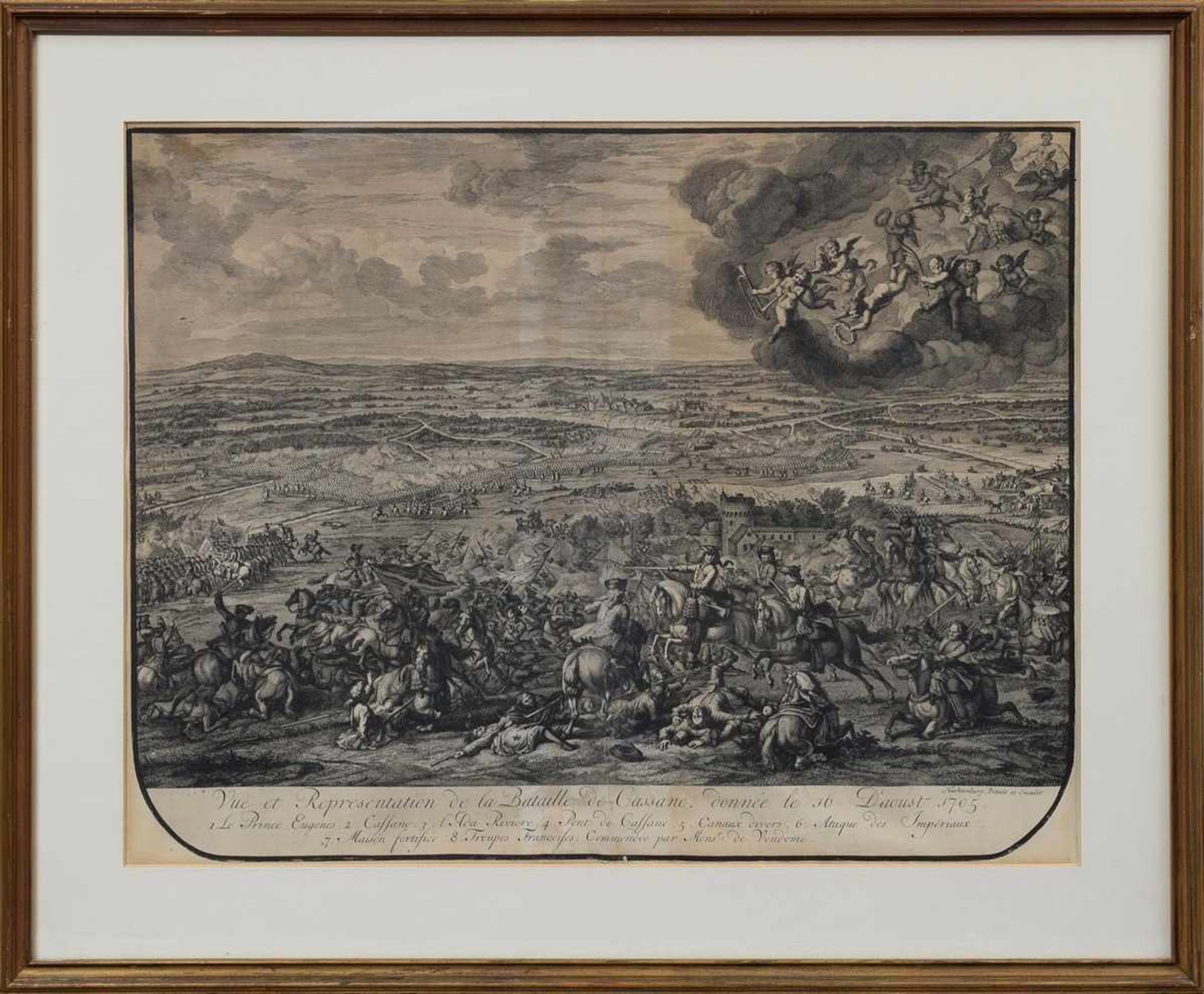 9 Diverse Huchtenberg, Jan van (1647-1733) "Vue et Representation de la Bataille de Zenta ( - Bild 14 aus 21