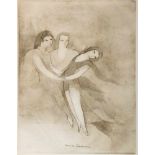 Laurencin, Marie (1883-1956) "Tanzende Figuren", Lithographie, u.m. sign., 37x27,5cm (m.R. 48x42cm)
