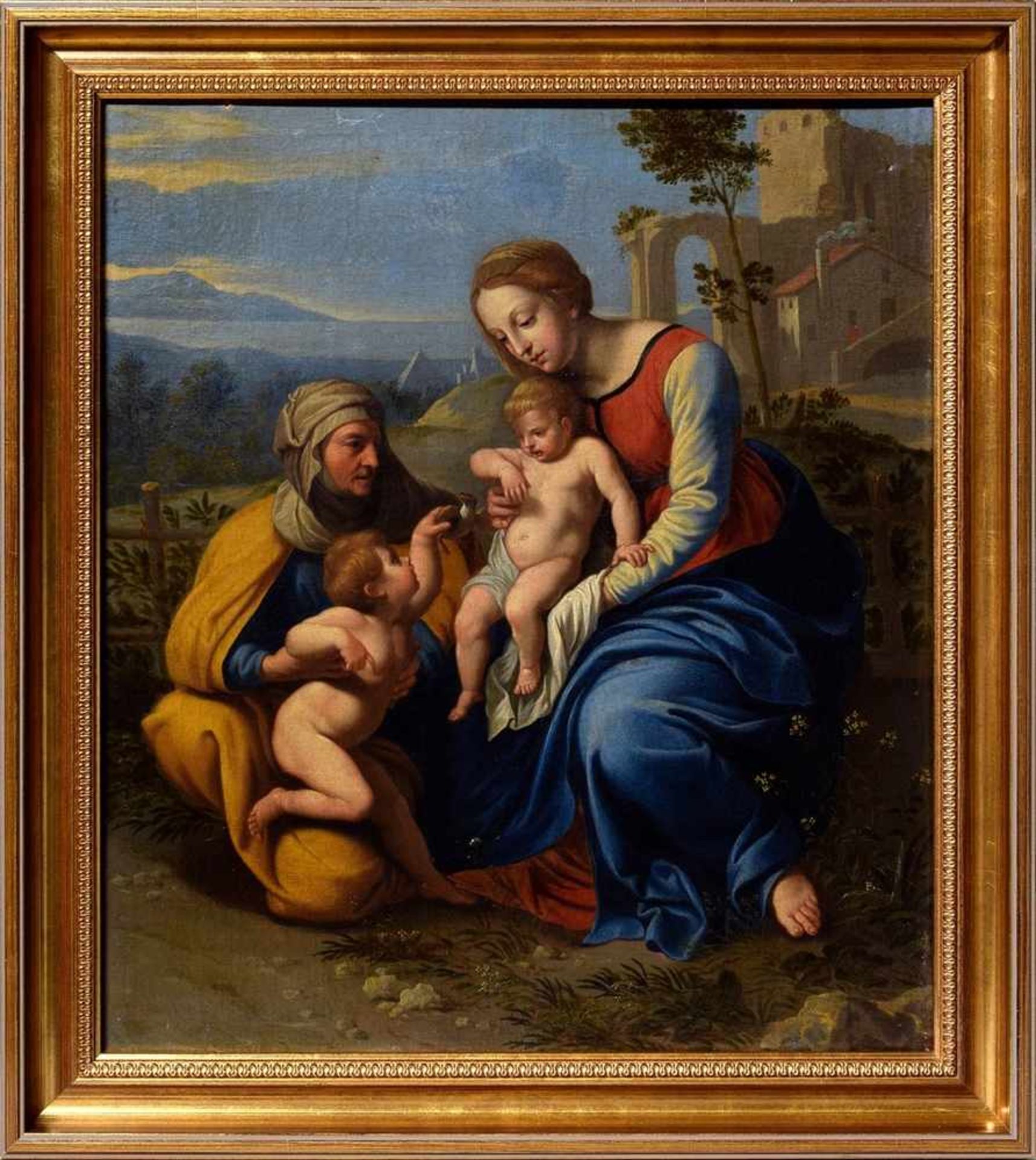 De Champaigne, Philippe (1602-1674), Kopie nach "Heilige Familie mit einem Spatz (Maria und - Bild 2 aus 10