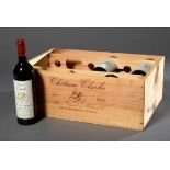 9 Flaschen Rotwein, Frankreich, Bordeaux, "Chateau Clarke, Baron Edmond de Rothschild, Listrac-
