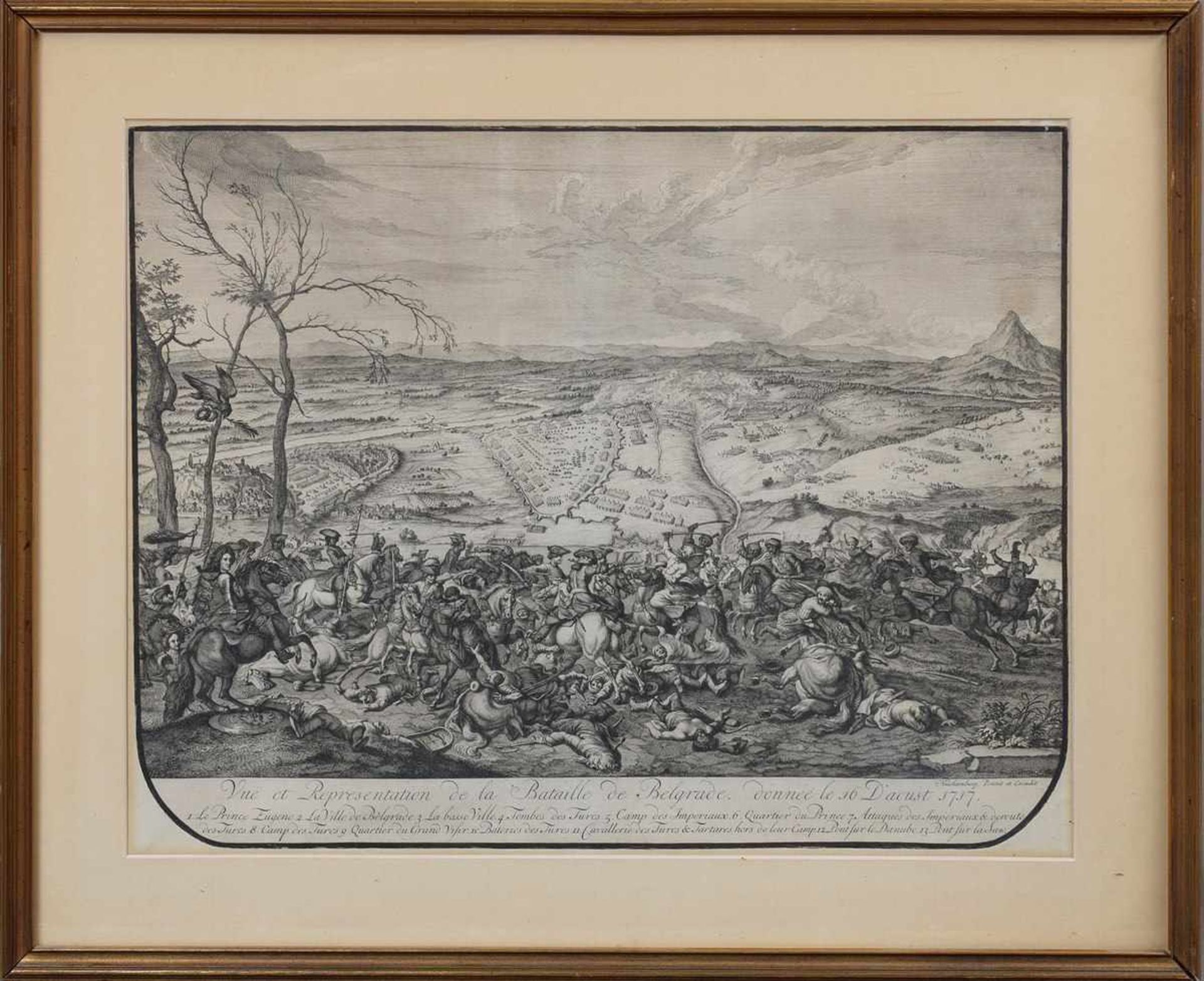 9 Diverse Huchtenberg, Jan van (1647-1733) "Vue et Representation de la Bataille de Zenta ( - Bild 13 aus 21