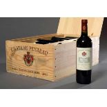 12 Flaschen Rotwein, Frankreich, Bordeaux, "Chateau Peyreau, Saint-Emilion Grand Cru" 2005.