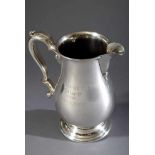 Großer amerikanischer Saftkrug mit Gravur "Governor's Cup C.C. of F. 1957", Lord Saybrook