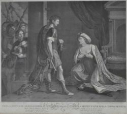 CAESAR U. CLEOPATRA "Nella rocca di Alessandria Cleopatra ottiene da Cesare la restituzione della