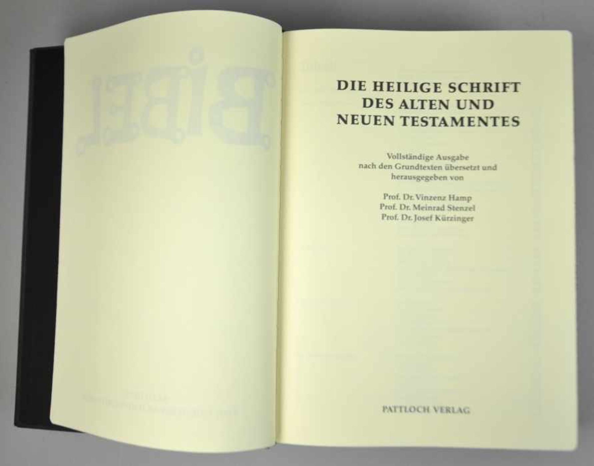 HUNDERTWASSER Friedensreich (1928 Wien - 2000 auf dem Seeweg nach Australien) Bibel. - Bild 3 aus 3