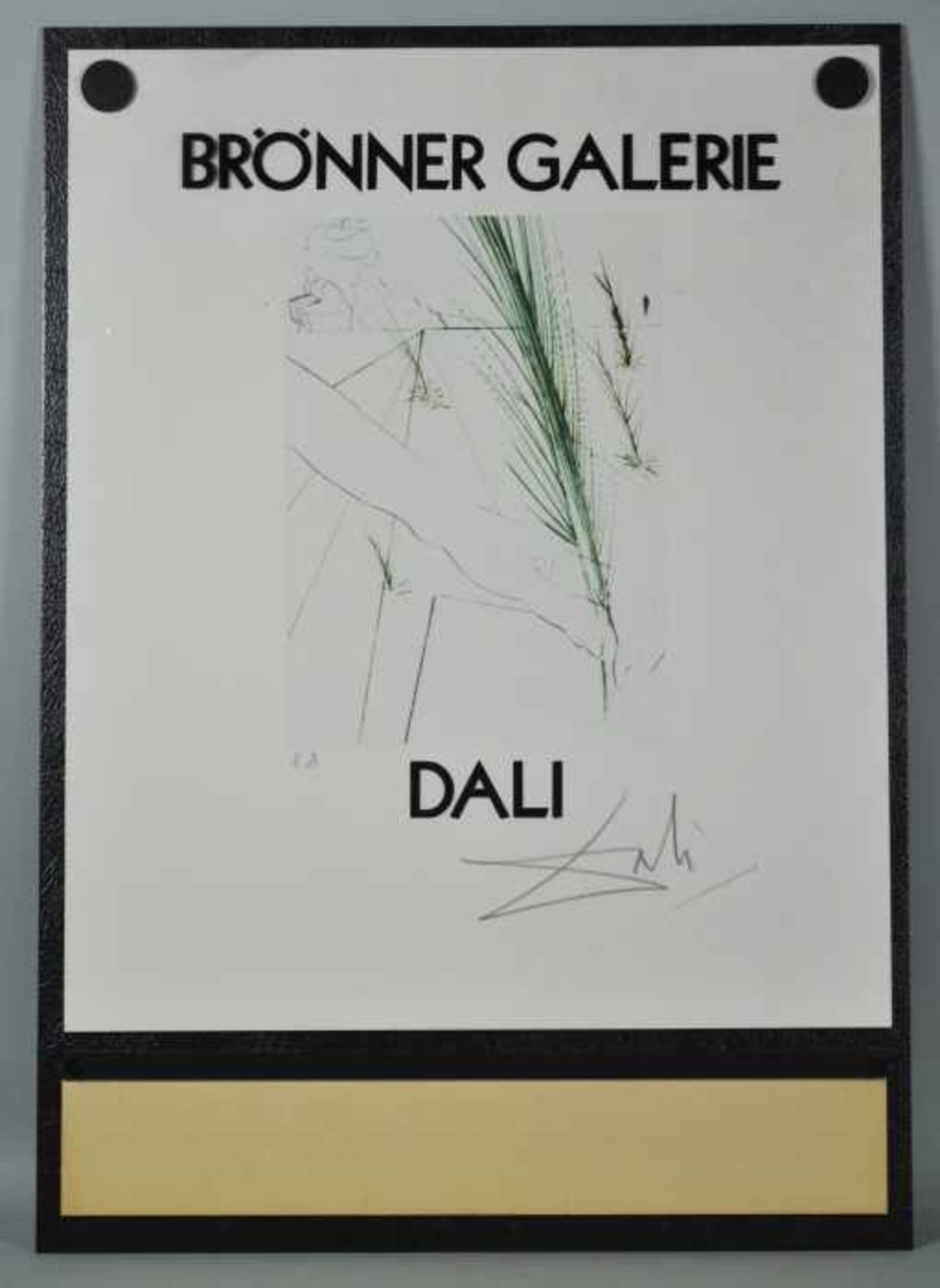 KUNSTKALENDER "Viel Lärm um Shakespeare", Salvador Dali, gedruckt v.Brönner Galerie, Frankfurt, 12